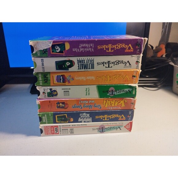 VeggieTales VHS Tapes Lot Of 7.  Big Idea. Christian - Picture 3 of 6